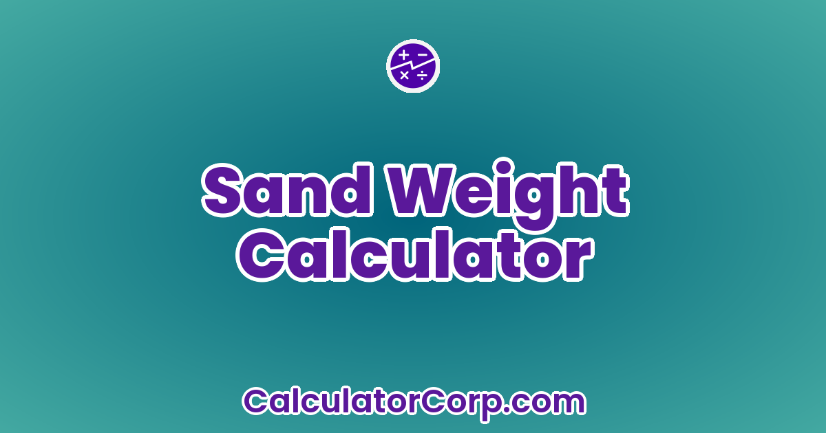 Calculate Your Sand Weight: Understanding 1m³ Mass & Density